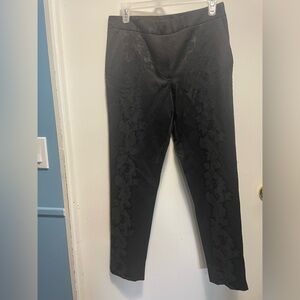 SPANNER Black Designed Pants